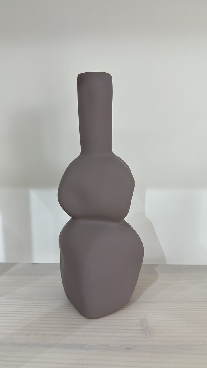 Organic Sculptural Vase Collection - Lilac