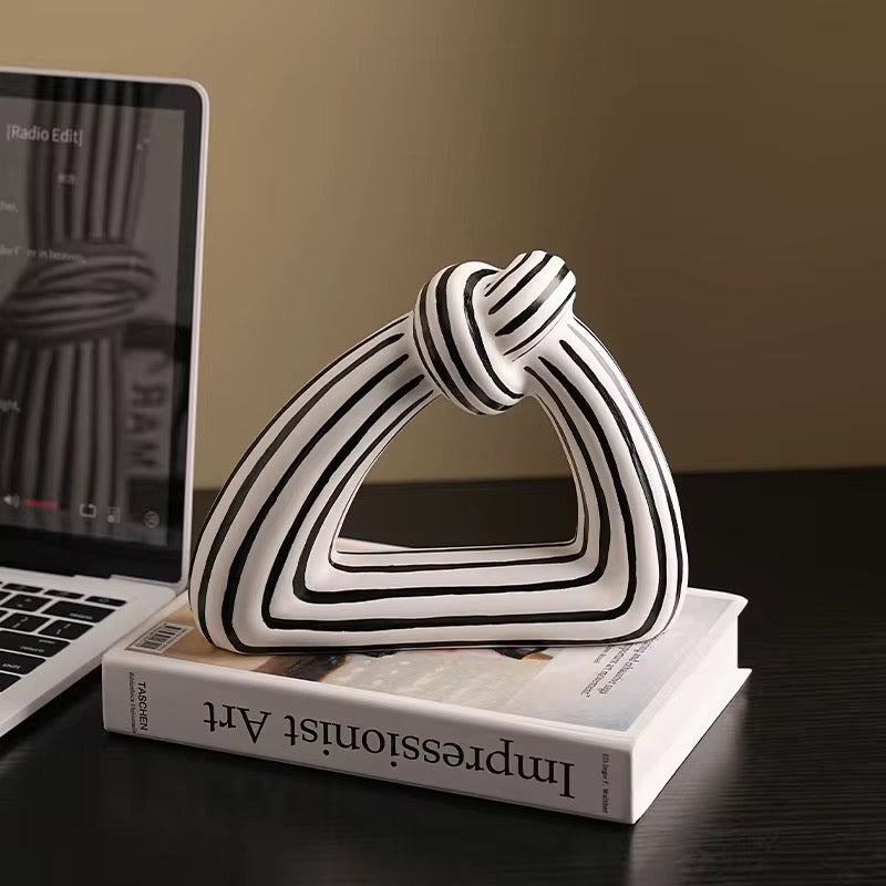 Knot Stripe Ceramic Vases