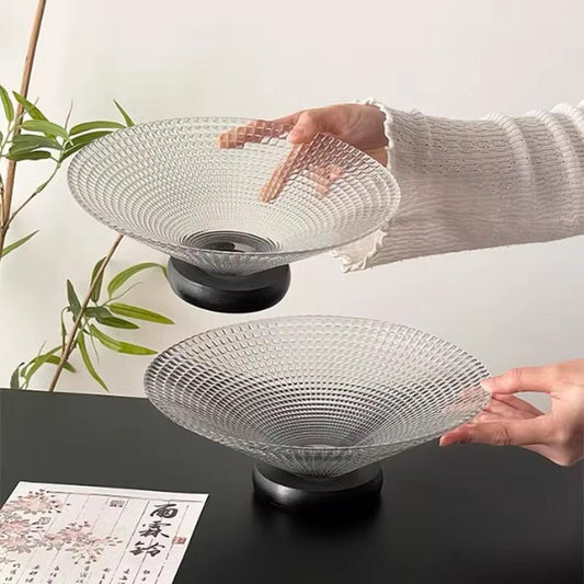 The Grid Glass Bowl