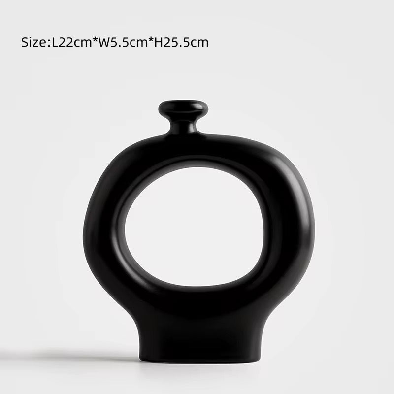 Silhouette Ceramic Vases