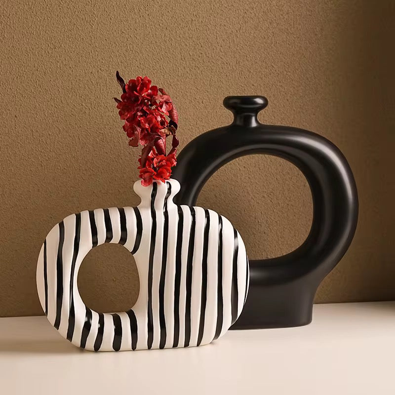 Silhouette Ceramic Vases