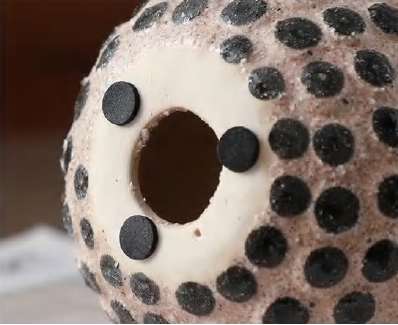 Polka Dot Ceramic Decorative Sphere