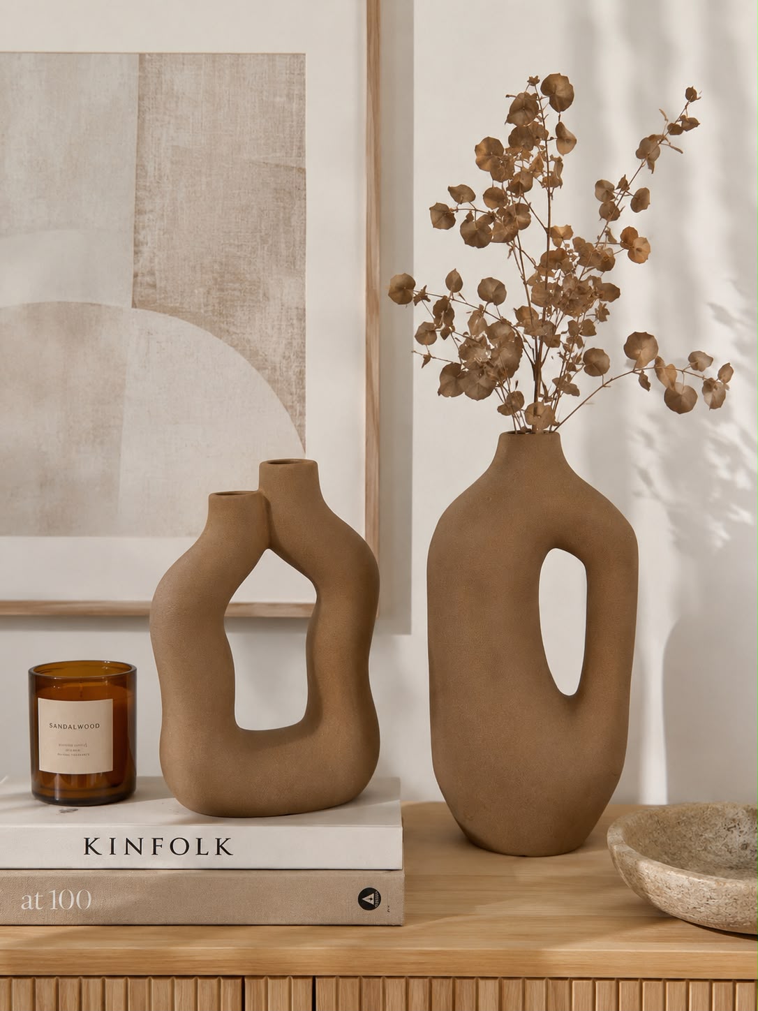 Earth & Form Abstract Vases