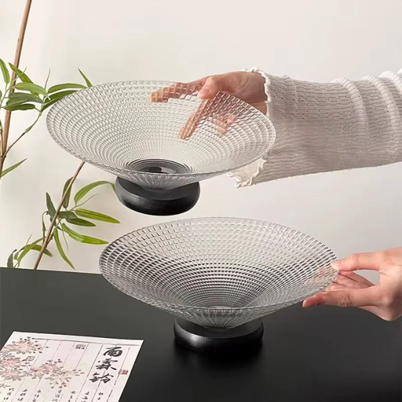 The Grid Glass Bowl
