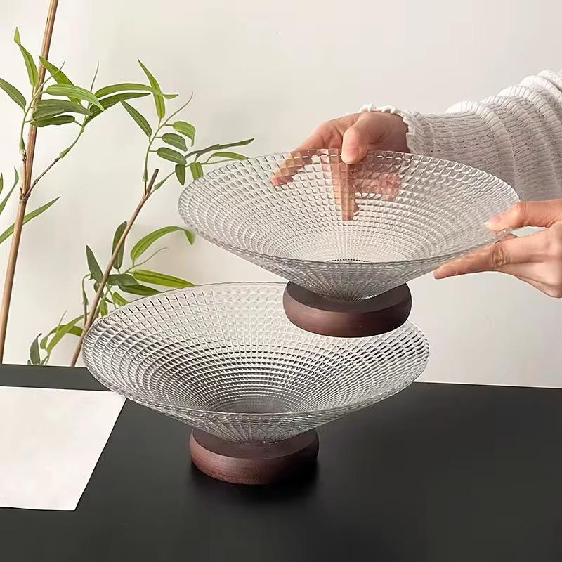 The Grid Glass Bowl
