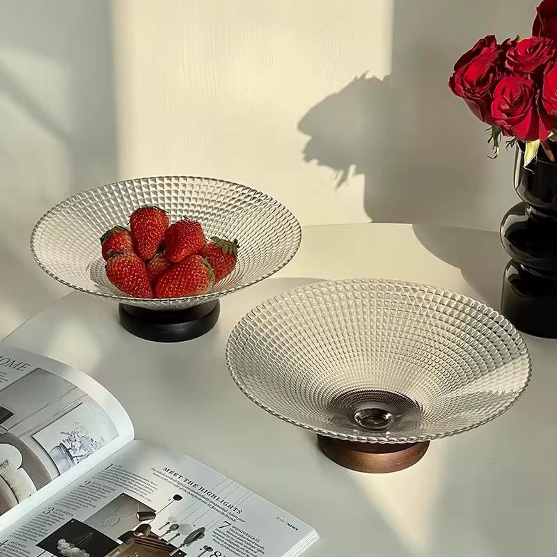The Grid Glass Bowl