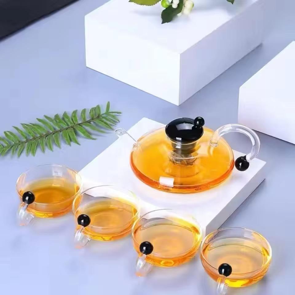 The Modern Tea Set (1 Teapot + 6 Cups)