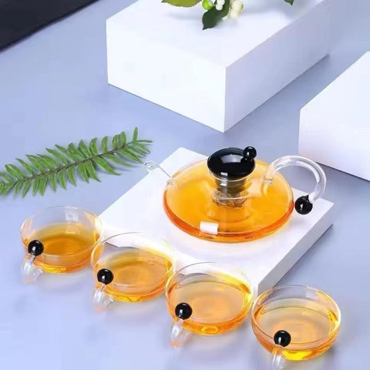 The Modern Tea Set (1 Teapot + 6 Cups)