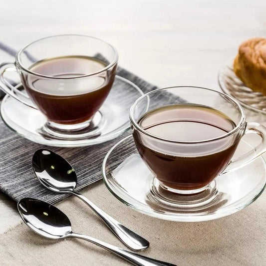 The Clear Glass Cup Set of 6