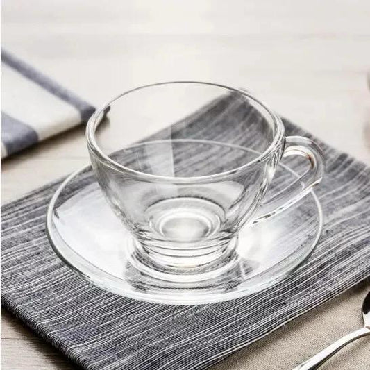 The Clear Glass Cup Set of 6