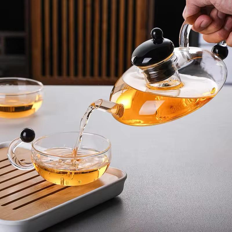 The Modern Tea Set (1 Teapot + 6 Cups)