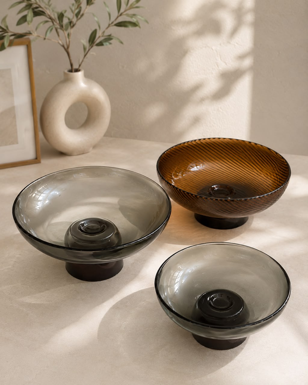Modern Glass Bowl