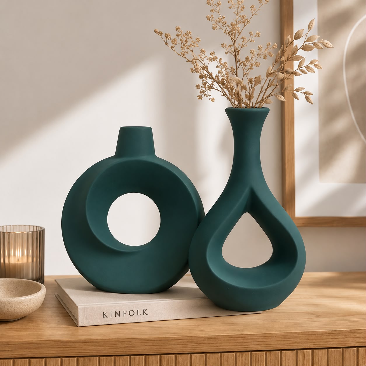 Emerald Vase Collection