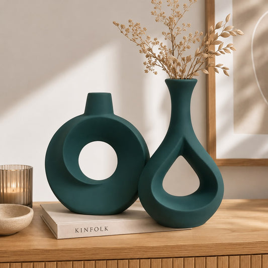 Emerald Vase Collection