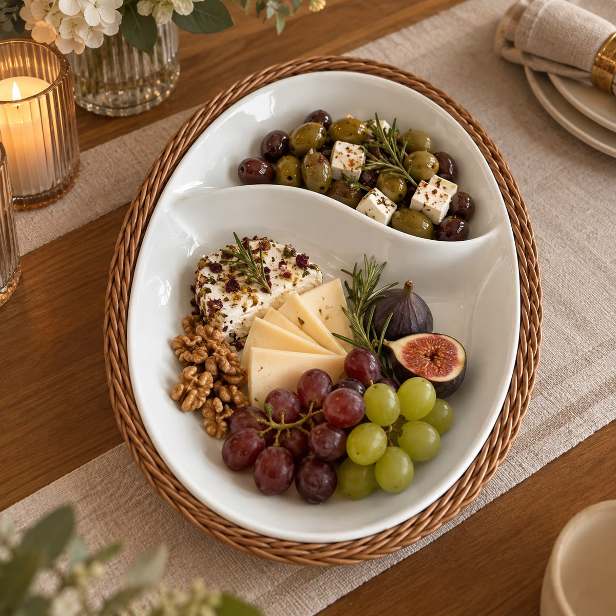 Divided Serving Dishes
