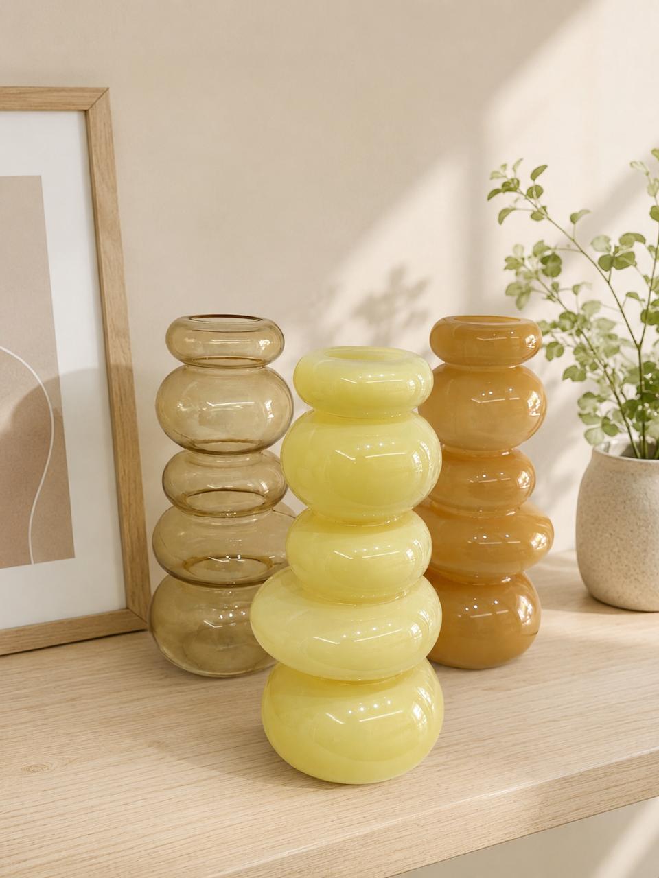 Sculptural Glass Vase