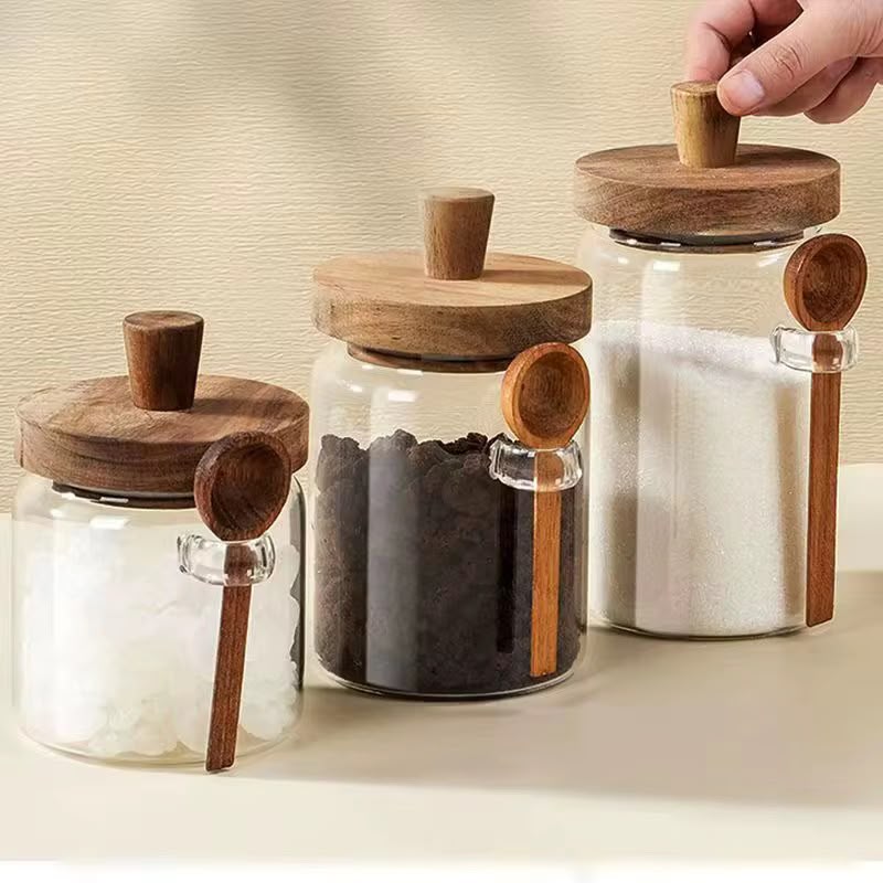 Glass Storage Jars set