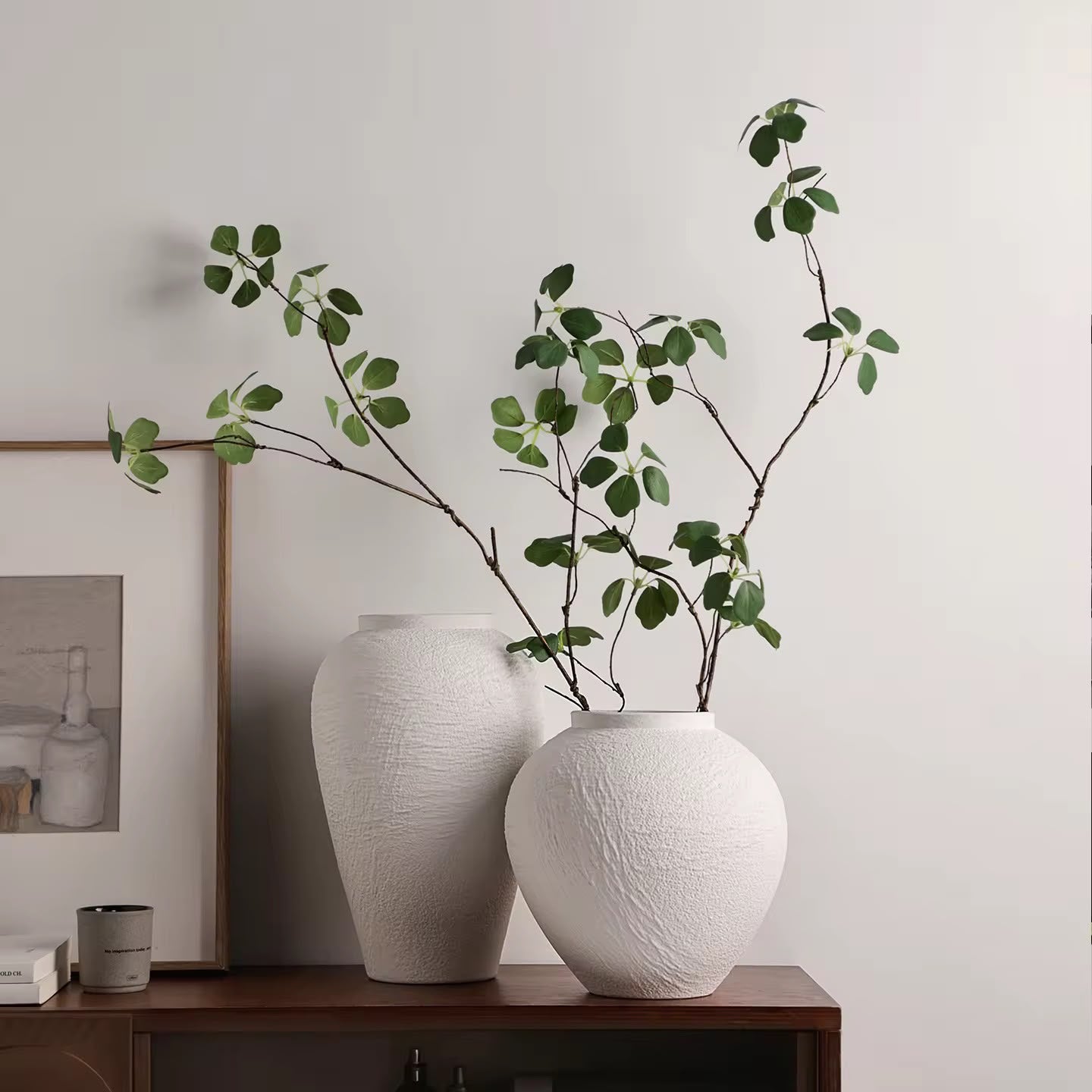 Textured Ceramic Vases