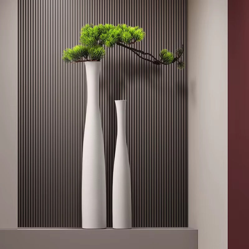 Tall Slender Ceramic Vases