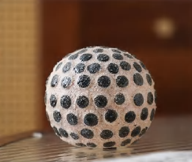 Polka Dot Ceramic Decorative Sphere